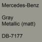 Preview: Mercedes-Benz, Gray Metallic (matt), DB-7177.